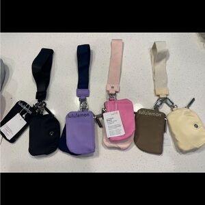 Dual pouch lululemon wristlet. Ask for availability before purchase thank you